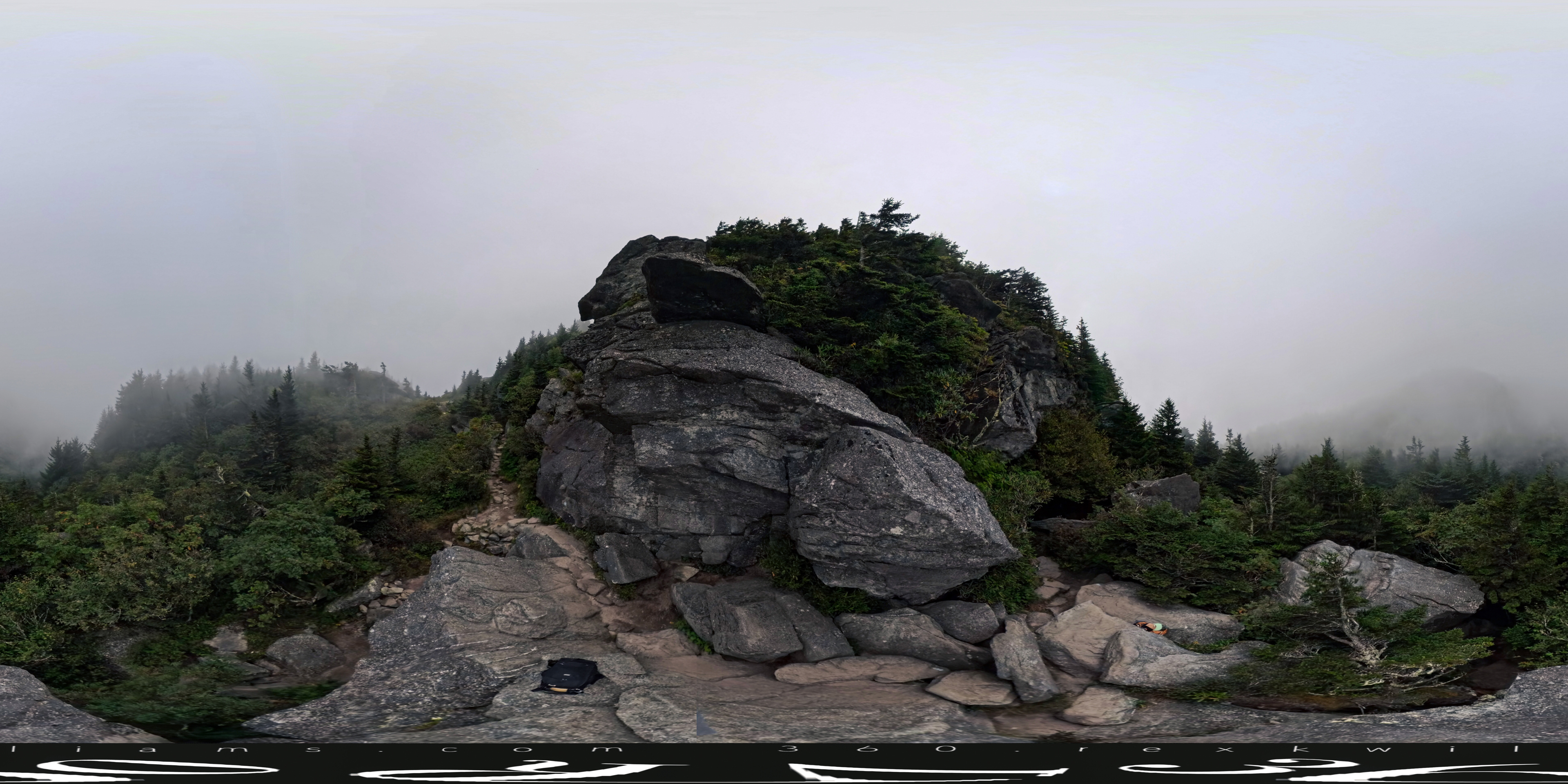 Grandfather Mountain ridge line panorama preview