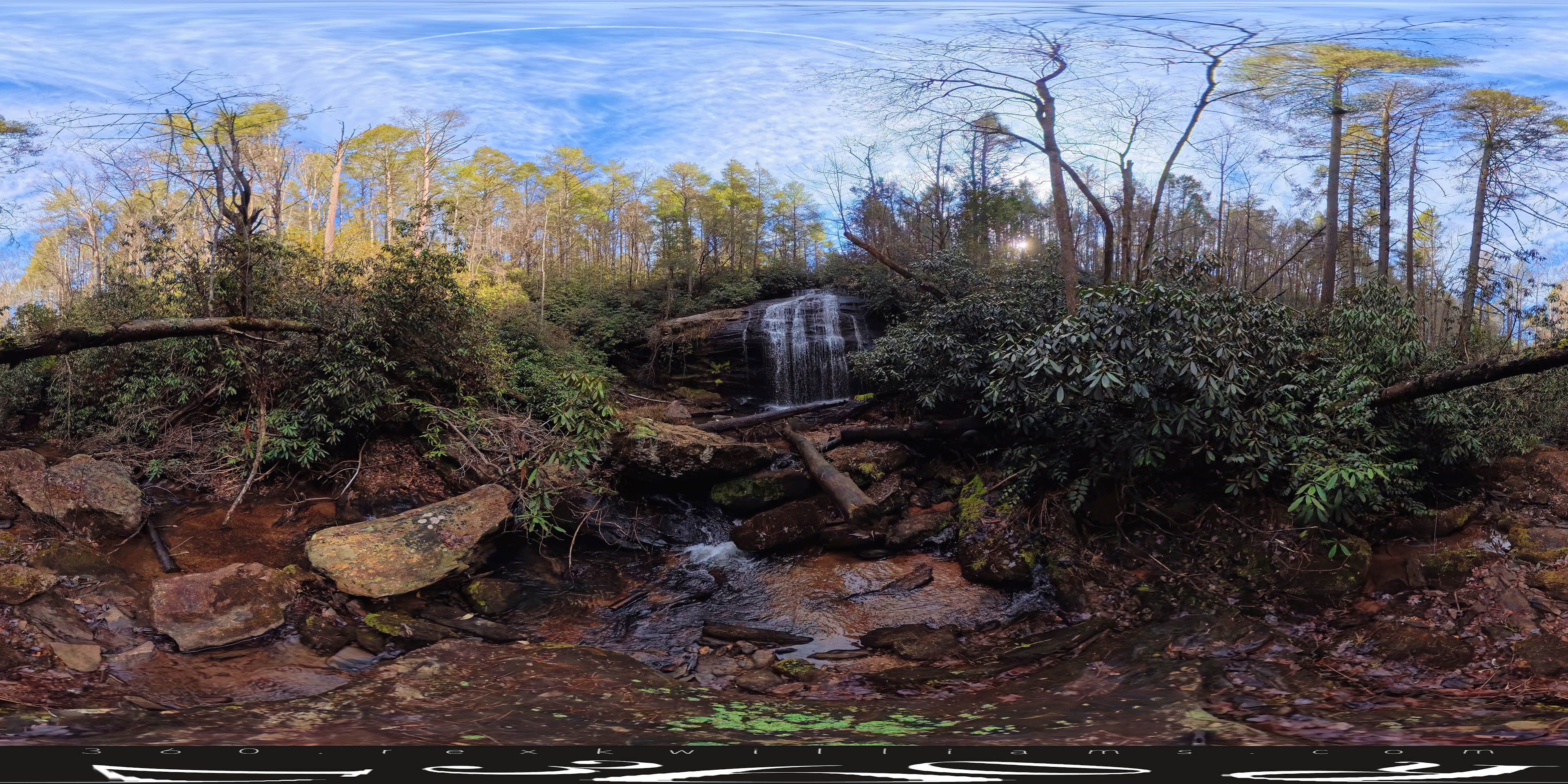 Pristine Falls panorama preview