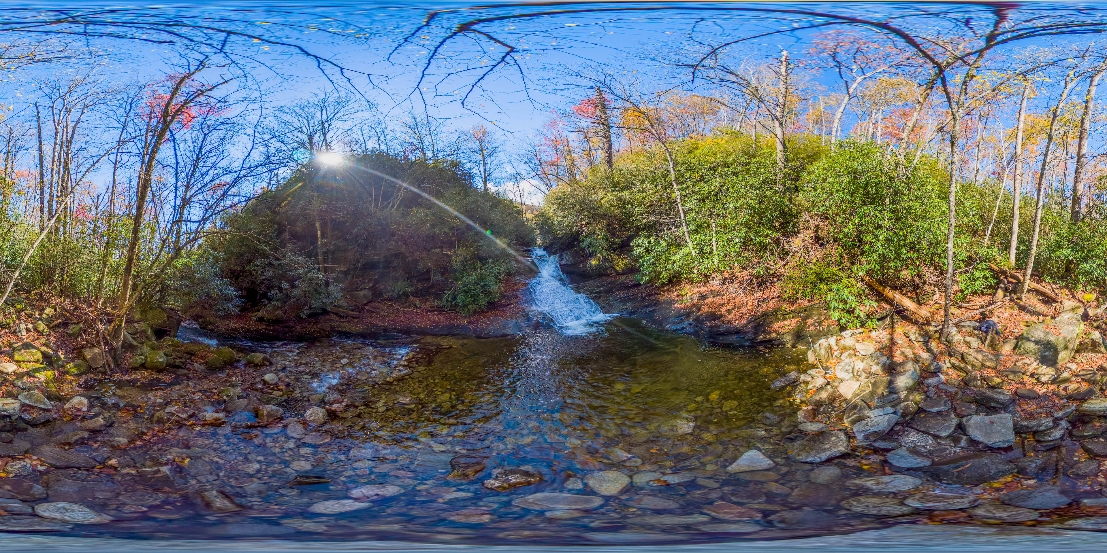 Fish Trap Falls panorama preview