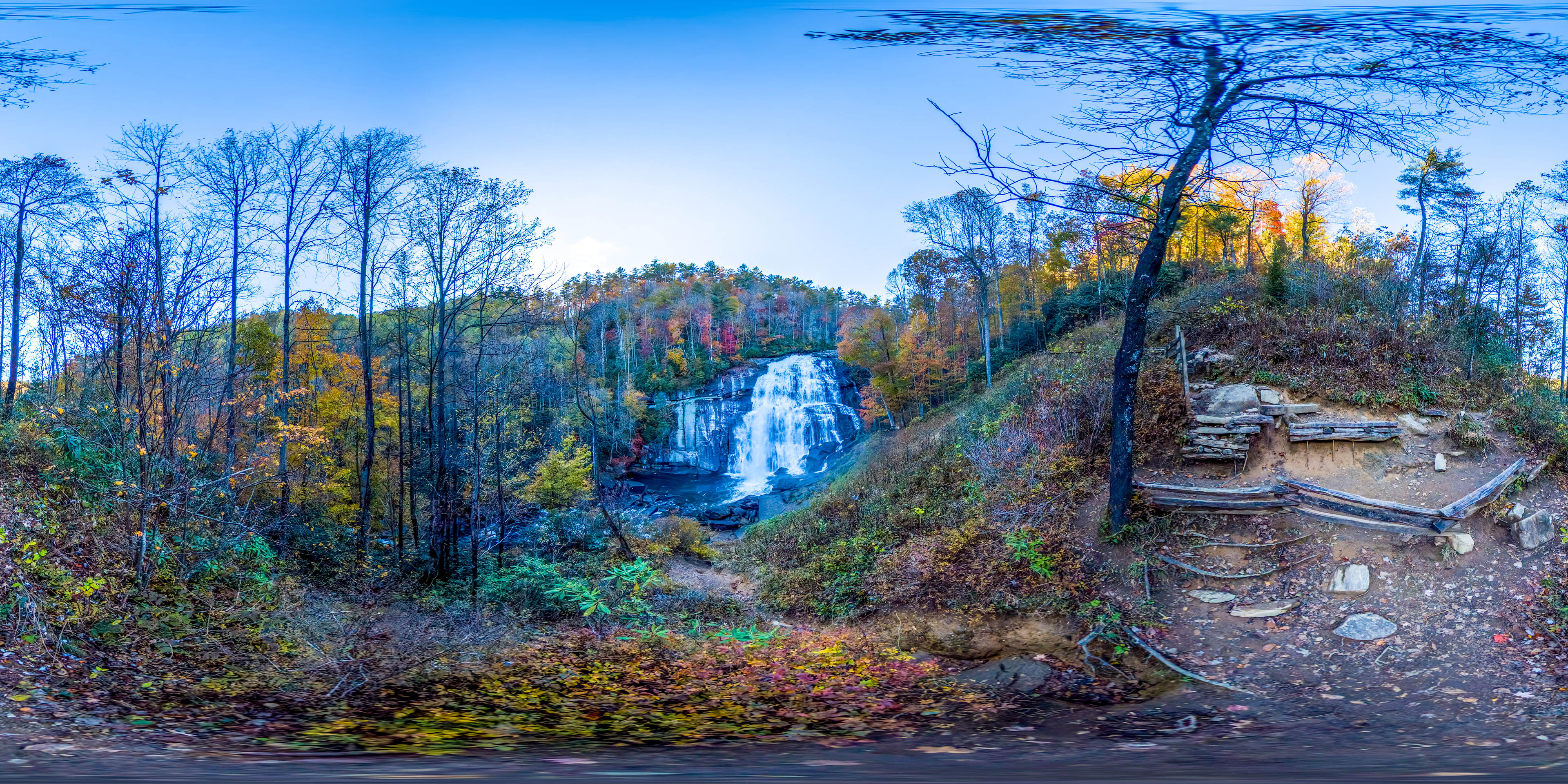 Rainbow Falls view 1 panorama preview