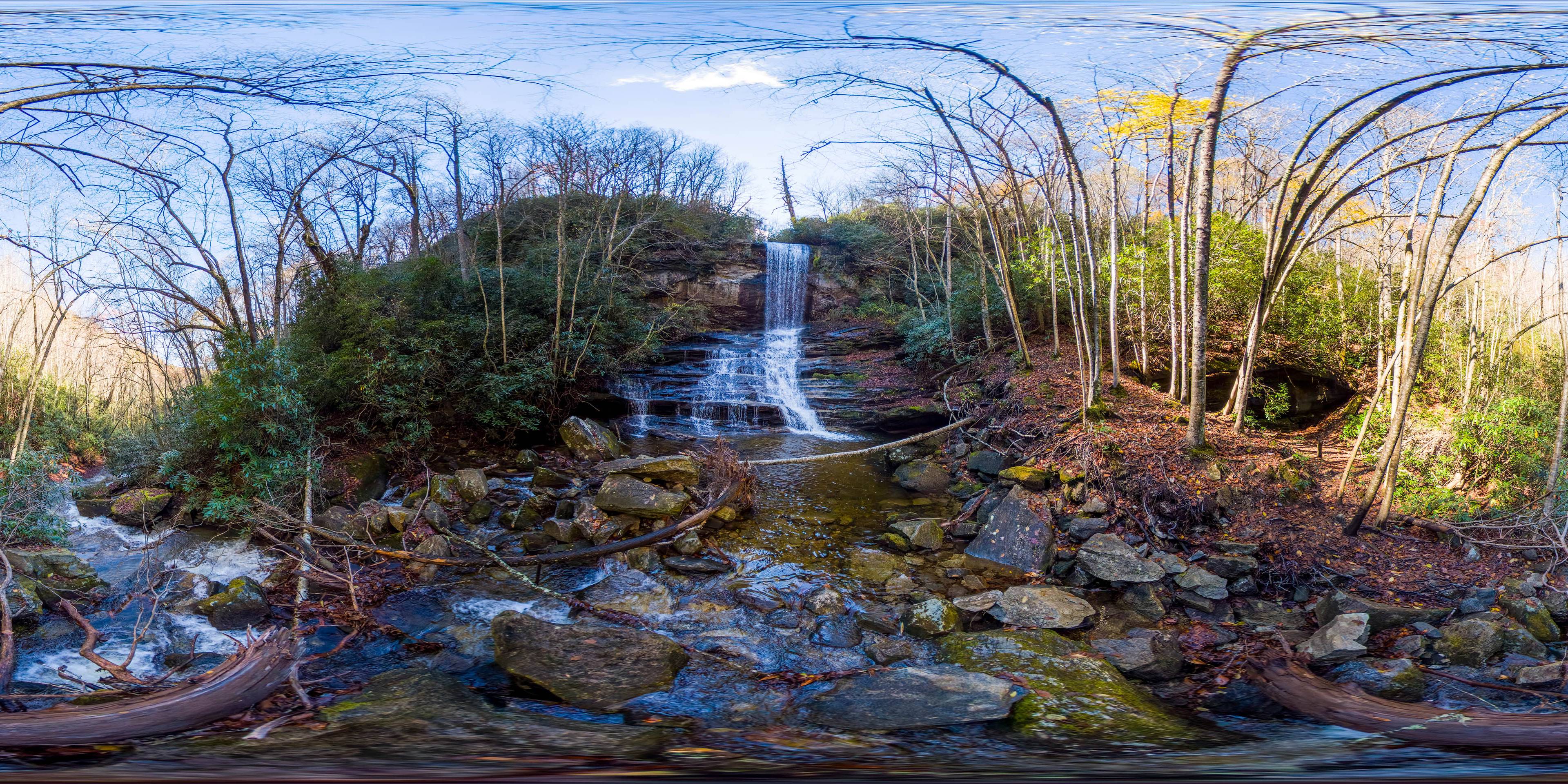 Raven Rock Falls view 1 panorama preview