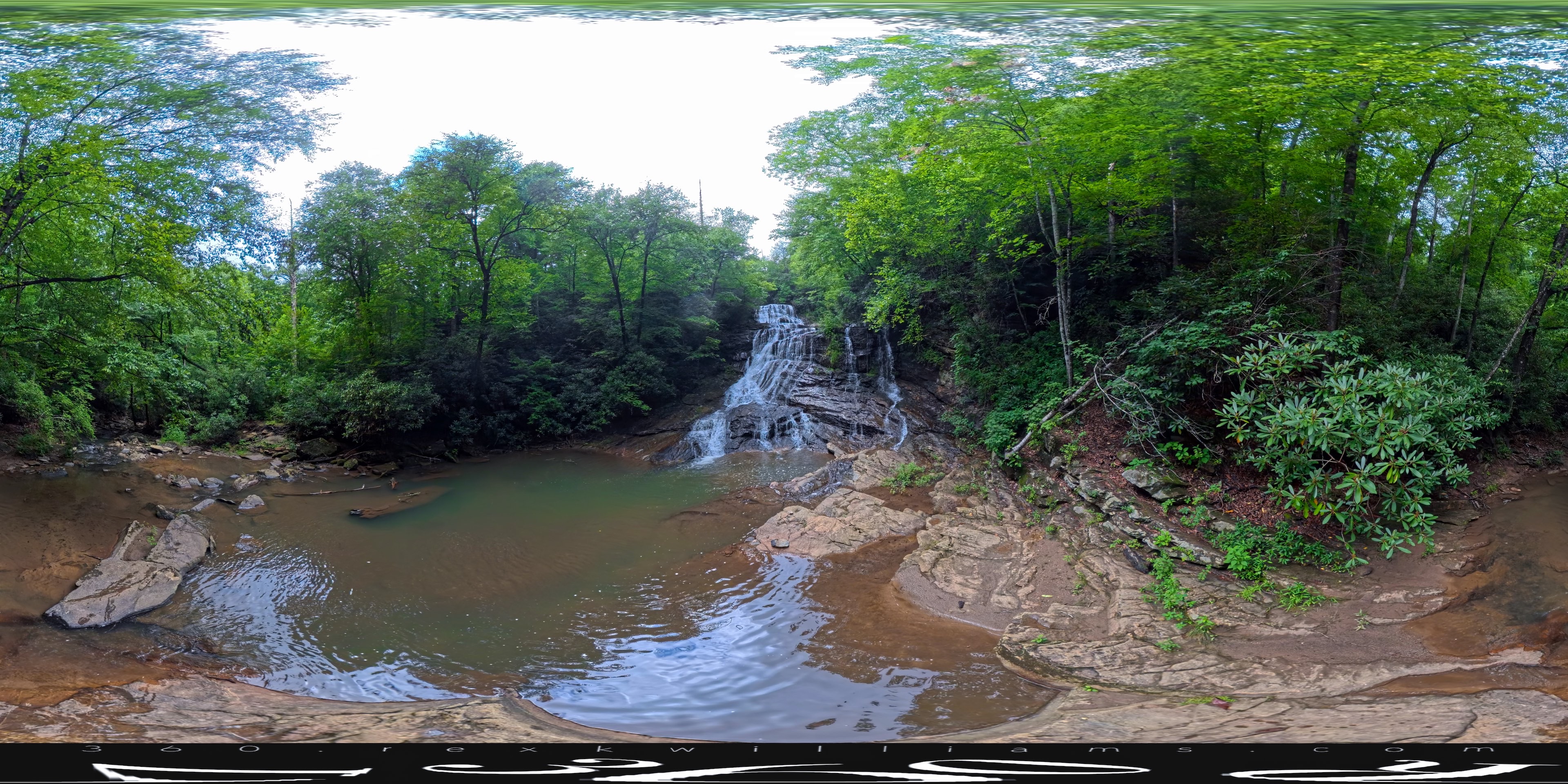 Pacolet Falls panorama preview