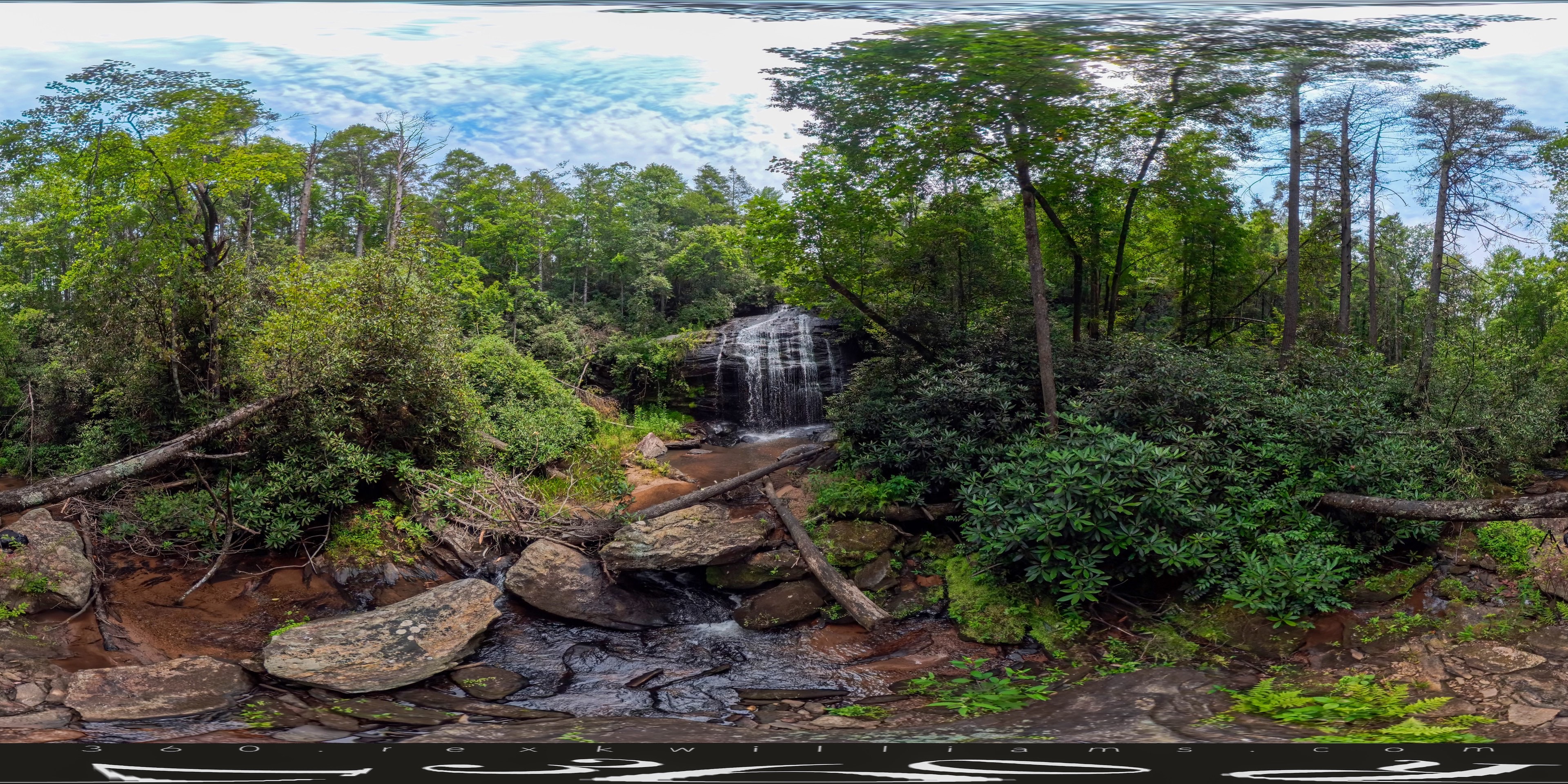 Pristine Falls 2026 panorama preview